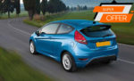 20% discount on car rental for Ford Fiesta
