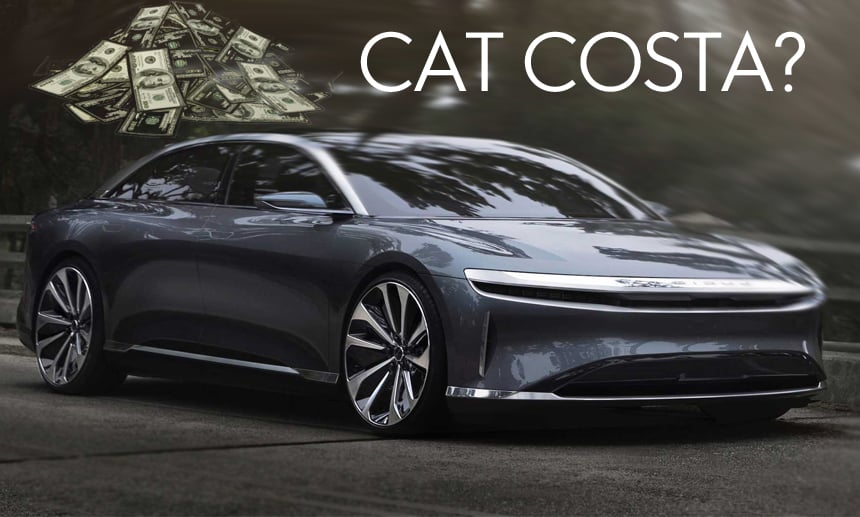 how much does the lucid air model cost