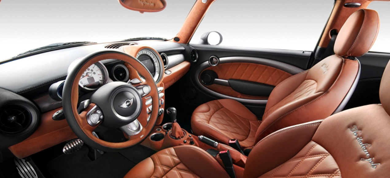 the interior of the Peugeot 207 car in a car rental package