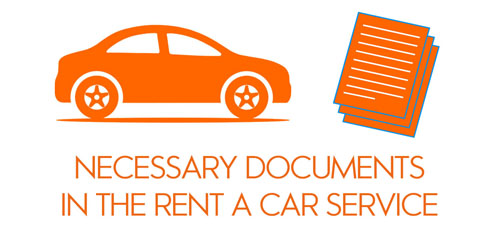link to the documents in the rent a car service