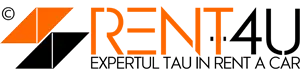 logo-ul site-ului de rent a car Rent-4U
